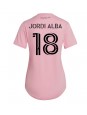 Inter Miami Jordi Alba #18 Kotipaita Naisten 2023-24 Lyhythihainen